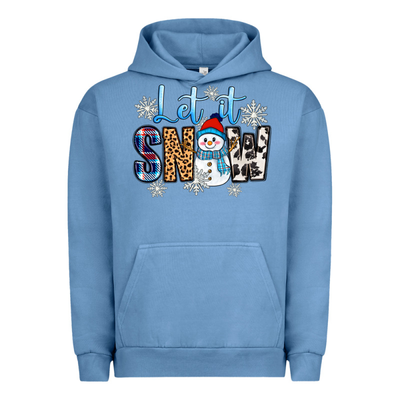 Let It Snow Urban Hoodie by Zillion Design Studio | Teevron