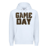 White game day leopard Premium Hoodie - Zillion Design Studio