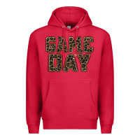 Cardinal game day leopard Premium Hoodie - Zillion Design Studio