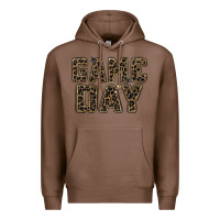 Chestnut game day leopard Premium Hoodie - Zillion Design Studio