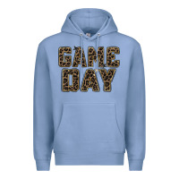 Colony Blue game day leopard Premium Hoodie - Zillion Design Studio