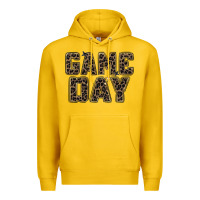 Lemon game day leopard Premium Hoodie - Zillion Design Studio