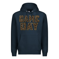 Navy game day leopard Premium Hoodie - Zillion Design Studio