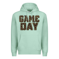 Seafoam game day leopard Premium Hoodie - Zillion Design Studio