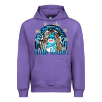 Tulip hello winter rainbow Urban Hoodie - Zillion Design Studio