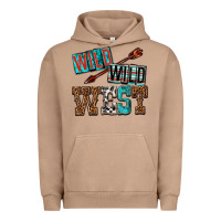 Pigment Burro wild wild west Urban Hoodie - texasbilliewilder