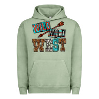 Pigment Oil Green wild wild west Urban Hoodie - texasbilliewilder