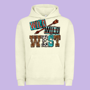 Wild Wild West Urban Hoodie Designed By Texasbilliewilder