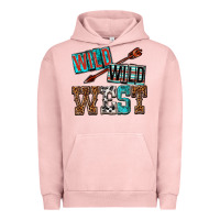 Pigment Salmon wild wild west Urban Hoodie - texasbilliewilder