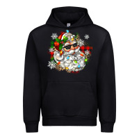 Black santa with sunglasses christmas Urban Hoodie - Zillion Design Studio
