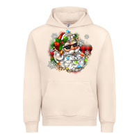 Sandshell santa with sunglasses christmas Urban Hoodie - Zillion Design Studio