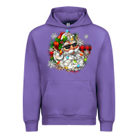Tulip santa with sunglasses christmas Urban Hoodie - Zillion Design Studio