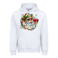 White santa with sunglasses christmas Urban Hoodie - Zillion Design Studio