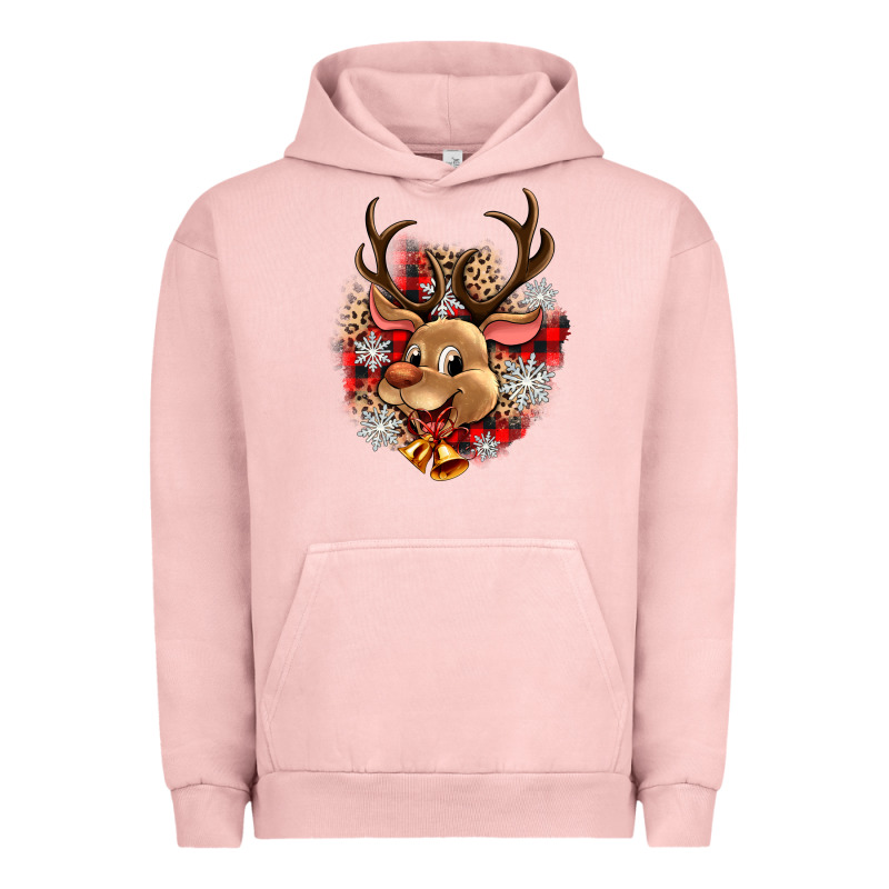 Reindeer Christmas Urban Hoodie by Zillion Design Studio | Teevron