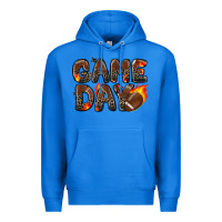 True Royal game day football leopard Premium Hoodie - Zillion Design Studio