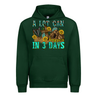 Forest Green a lot can happen in 3 days western Urban Hoodie - texasbilliewilder