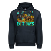 Navy a lot can happen in 3 days western Urban Hoodie - texasbilliewilder