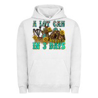 Pigment Lunar Rock a lot can happen in 3 days western Urban Hoodie - texasbilliewilder