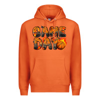 Carrot game day basketball leopard Premium Hoodie - Zillion Design Studio