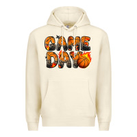 Sandshell game day basketball leopard Premium Hoodie - Zillion Design Studio