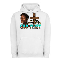 Pigment Lunar Rock a wise man puts god first Urban Hoodie - texasbilliewilder
