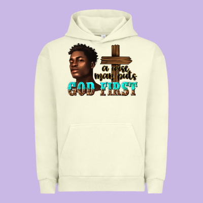 Urban Hoodie a wise man puts god first