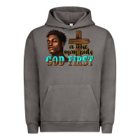 Pigment Tornado a wise man puts god first Urban Hoodie - texasbilliewilder