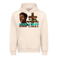 Sandshell a wise man puts god first Urban Hoodie - texasbilliewilder