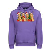 Tulip golden dogs with christmas Urban Hoodie - Zillion Design Studio