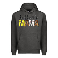 Charcoal Heather ballpark mama Premium Hoodie - texasbilliewilder