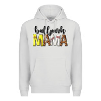 Dove Grey ballpark mama Premium Hoodie - texasbilliewilder