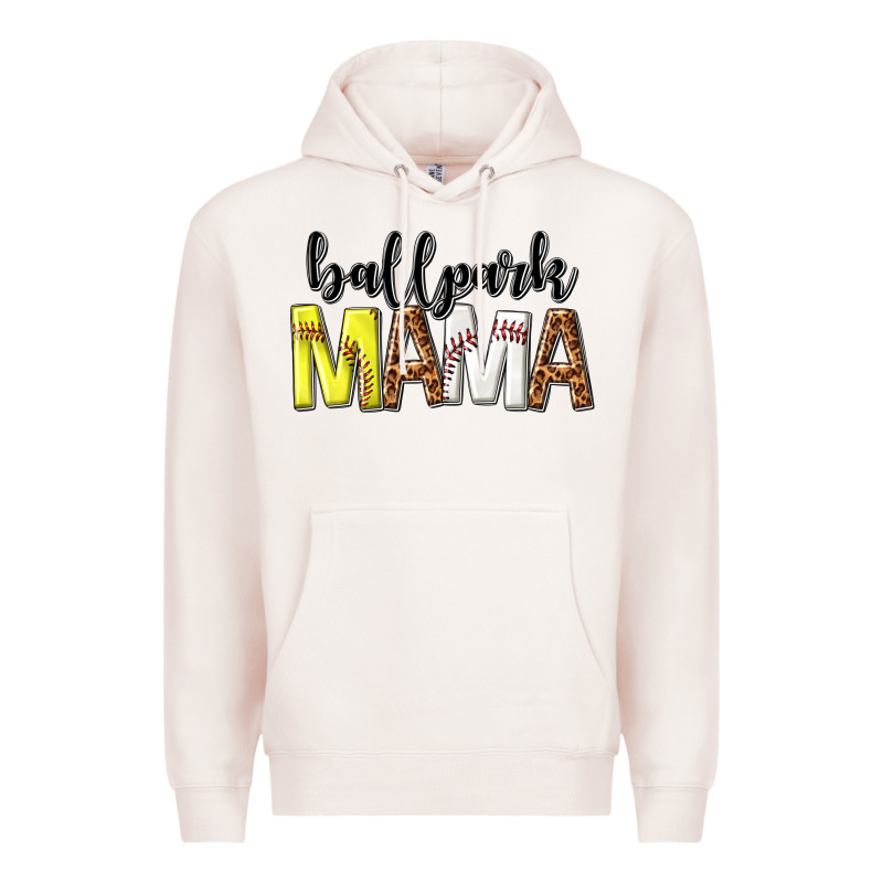 Ballpark Mama Premium Hoodie by texasbilliewilder | Teevron