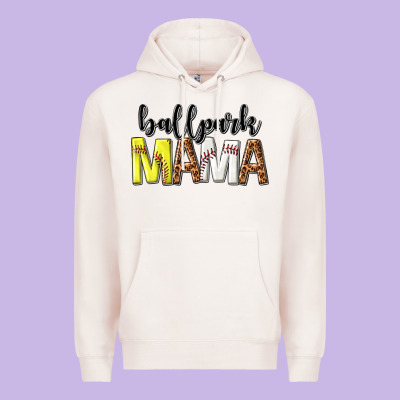 Ballpark Mama Premium Hoodie Designed By Texasbilliewilder