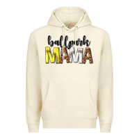 Sandshell ballpark mama Premium Hoodie - texasbilliewilder