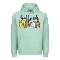 Seafoam ballpark mama Premium Hoodie - texasbilliewilder