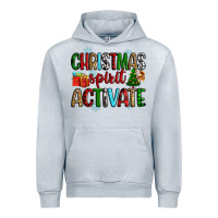 Heather Grey christmas spirit activite Urban Hoodie - Zillion Design Studio