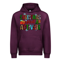 Mauve Wine christmas spirit activite Urban Hoodie - Zillion Design Studio