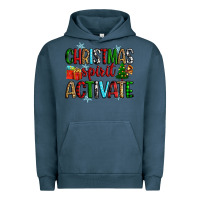 Pigment Midnight Navy christmas spirit activite Urban Hoodie - Zillion Design Studio