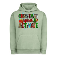 Pigment Oil Green christmas spirit activite Urban Hoodie - Zillion Design Studio