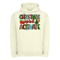 Pigment Pistachio christmas spirit activite Urban Hoodie - Zillion Design Studio