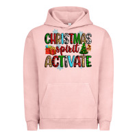 Pigment Salmon christmas spirit activite Urban Hoodie - Zillion Design Studio