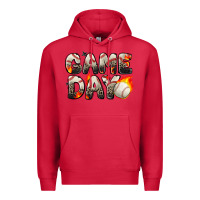 Cardinal game day baseball leopard Premium Hoodie - Zillion Design Studio