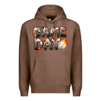 Chestnut game day baseball leopard Premium Hoodie - Zillion Design Studio