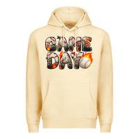Pina Colada game day baseball leopard Premium Hoodie - Zillion Design Studio