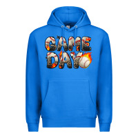 True Royal game day baseball leopard Premium Hoodie - Zillion Design Studio