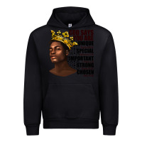 Black afro man god says you are Urban Hoodie - texasbilliewilder