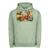 Pigment Oil Green arizona coffee cups Urban Hoodie - texasbilliewilder