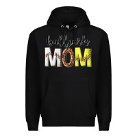 Black ballpark mom Premium Hoodie - texasbilliewilder