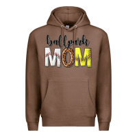 Chestnut ballpark mom Premium Hoodie - texasbilliewilder