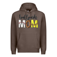 Coffee ballpark mom Premium Hoodie - texasbilliewilder